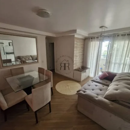Imagem Apartamento de 55m², localizado no térreo, com 2 dormitórios e 1 vaga de garagem, varandas são e...