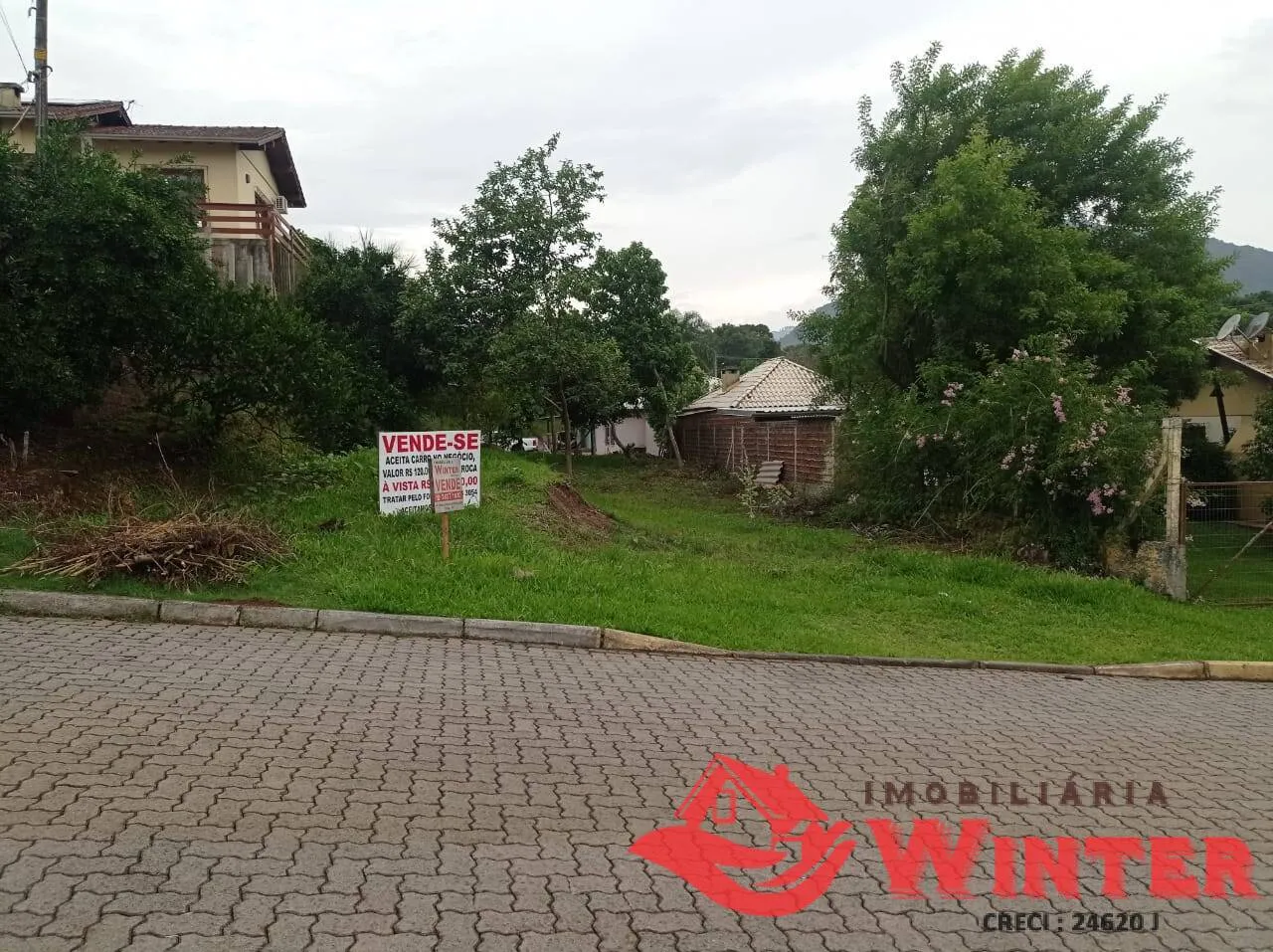 Imagem Terreno de 386,50m² bairro Vila Nova, Vale Real