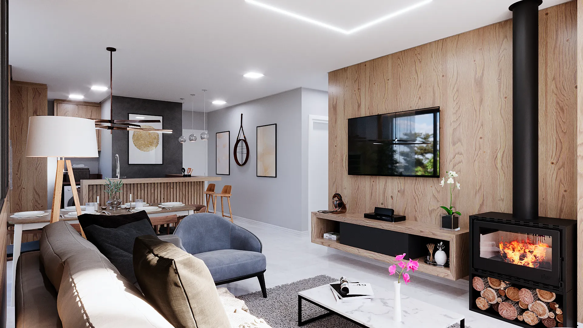 Imagem Apartamento à venda em Gramado, Centro, com 2 quartos, 94.05m2