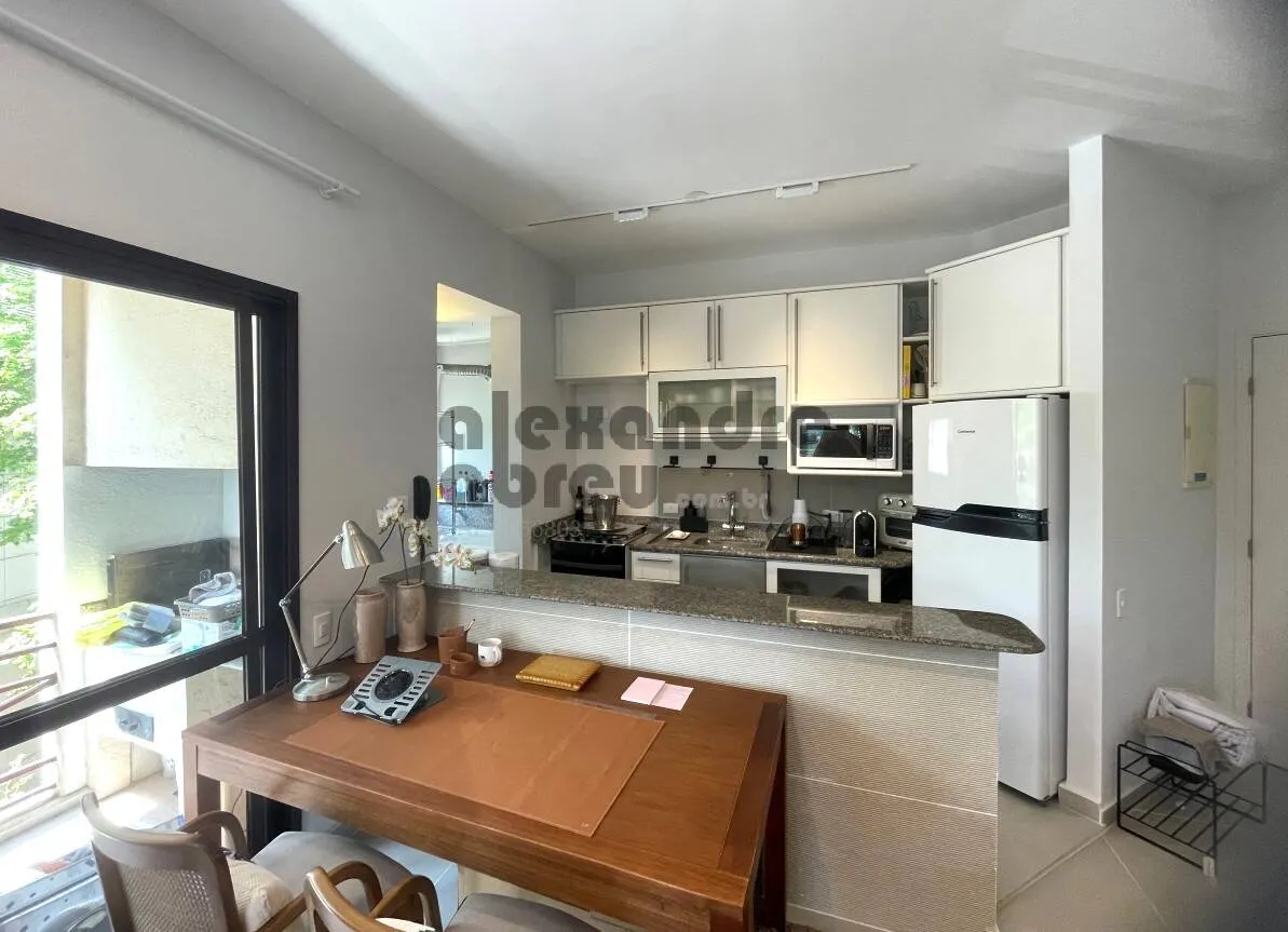 Imagem Apartamento todo mobiliado com terraço gourmet para locação no Morumbi