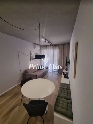 Imagem Flat disponível para locação no Condominio Edificio Flat London Residence Service no Jardim Paulista, com 42m², 1 dormitório e 1 vaga