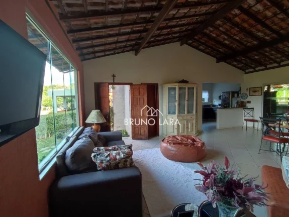 Imagem Casa com 4 dormitórios à venda, 330 m² por R$ 1.190.000,00 - Condomínio Fazenda Solar - Igarapé/MG
