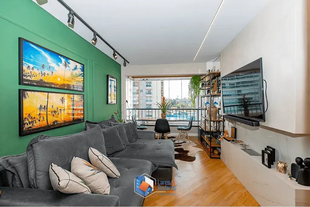 Foto do imóvel Apartamento à venda 1 Quarto 1 Suite 1 Vaga 46M² Brooklin Paulista São Paulo - SP em Rua Barão do Triunfo
