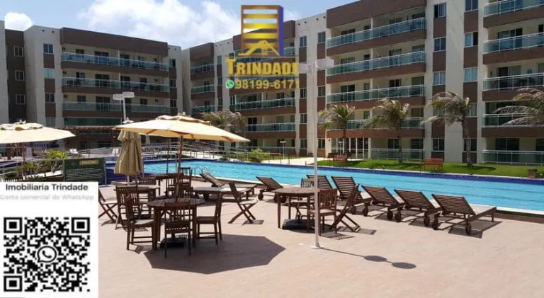 Imagem Apartamento com 2 Quartos à Venda, 60 m² em Praia do Futuro II - Fortaleza