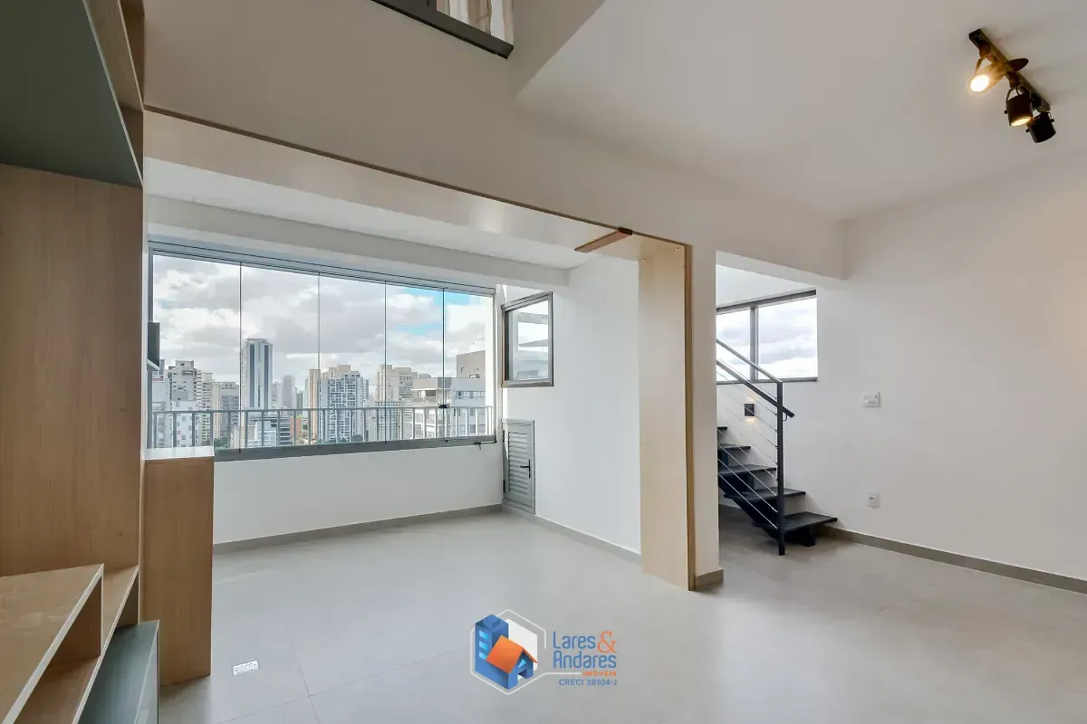Foto do imóvel Duplex para venda em Jardim das Acácias com 1 quarto, sendo 1 suíte, 57m² em Rua Joaquim Guarani