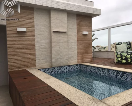 Imagem Cobertura de luxo à venda no Recreio dos Bandeirantes, Rio de Janeiro - 4 quartos, 4 suítes, 7 banheiros, 3 vagas de garagem - 360m² de área.