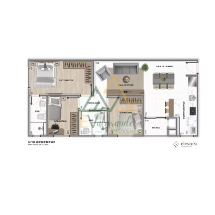 Imagem Apartamento à venda no Weissópolis Pinhais PR
