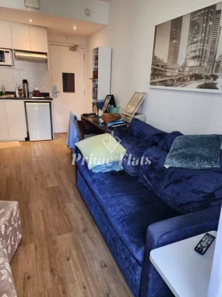 Foto do imóvel Flat disponível para venda no Condomínio Edifício The Town Flat Service, com 33m², 1 dormitório e 1 vaga em Rua Professor Carlos de Carvalho