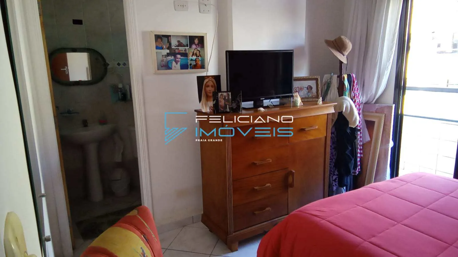 Imagem Apartamento com 2 quartos, Caiçara, Praia Grande - R$ 430 mil, Cod: 3184