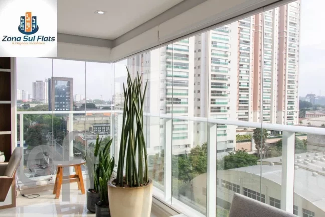 Imagem Apartamento à Venda Em Santo Amaro Com 2 Dormitórios Sendo 1 Suíte e 2 Vagas