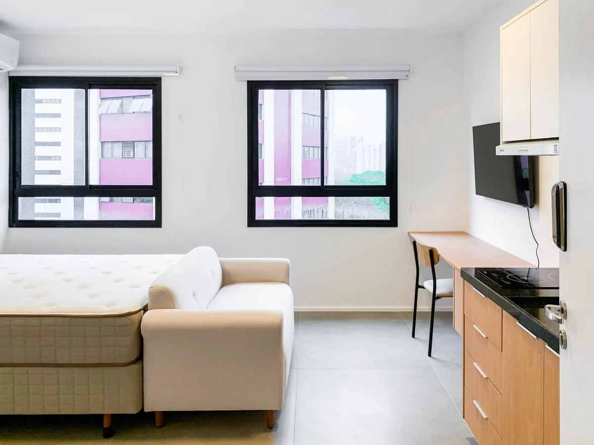 Imagem Apartamento com 1 Quarto para alugar, 26m² - Vila Clementino