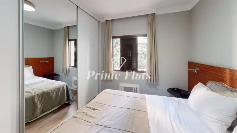 Imagem Flat disponível para locação no Madison Plaza Service no Jardim Paulista, com 80m², 1 dormitório e 1 vaga