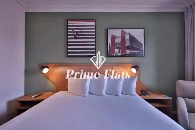 Imagem Flat disponível para venda no Transamerica Executive Nova Paulista, com 23m², 1 dormitório e 1 vaga de garagem