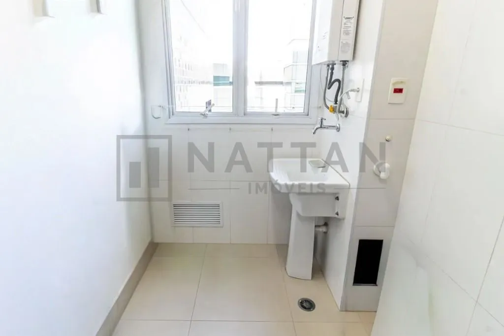 Imagem Apartamento com 1 dormitório para alugar, 55 m² por R$ 6.130,00/mês - Vila Regente Feijó - São Paulo/SP