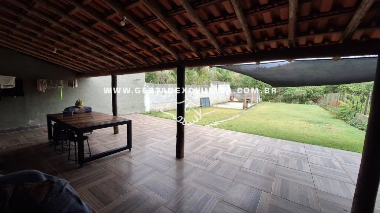 Imagem CHÁCARA 3 DORM 2 SUÍTES GARAGEM PARA 4 COBERTA 620m² MORUNGABA/SP