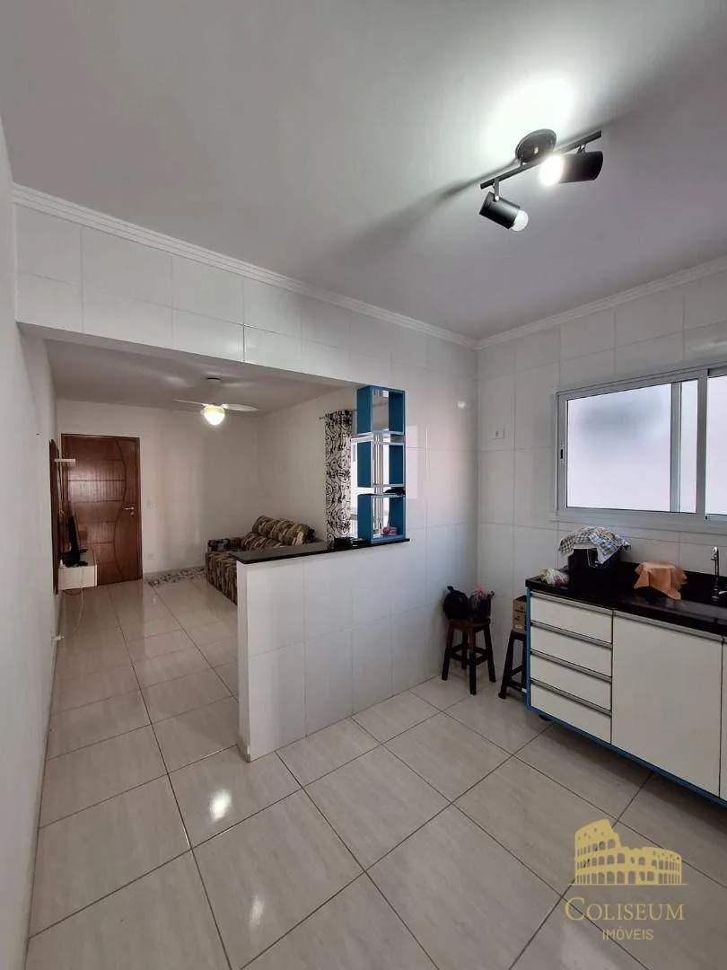 Imagem Apartamento com 1 dormitório à venda, 53 m² por R$ 360.000,00 - Vila Guilhermina - Praia Grande/SP