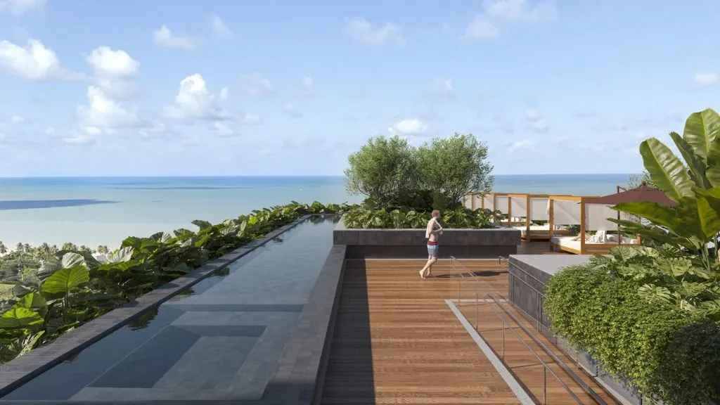 Imagem Flat à venda, 24 m² por R$ 349.038,33 - Cabo Branco - João Pessoa/PB
