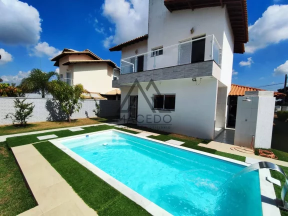 Imagem Sobrado no Ninho Verde 1 Mobiliado – Porangaba/SP - Aceita Financiamento.
