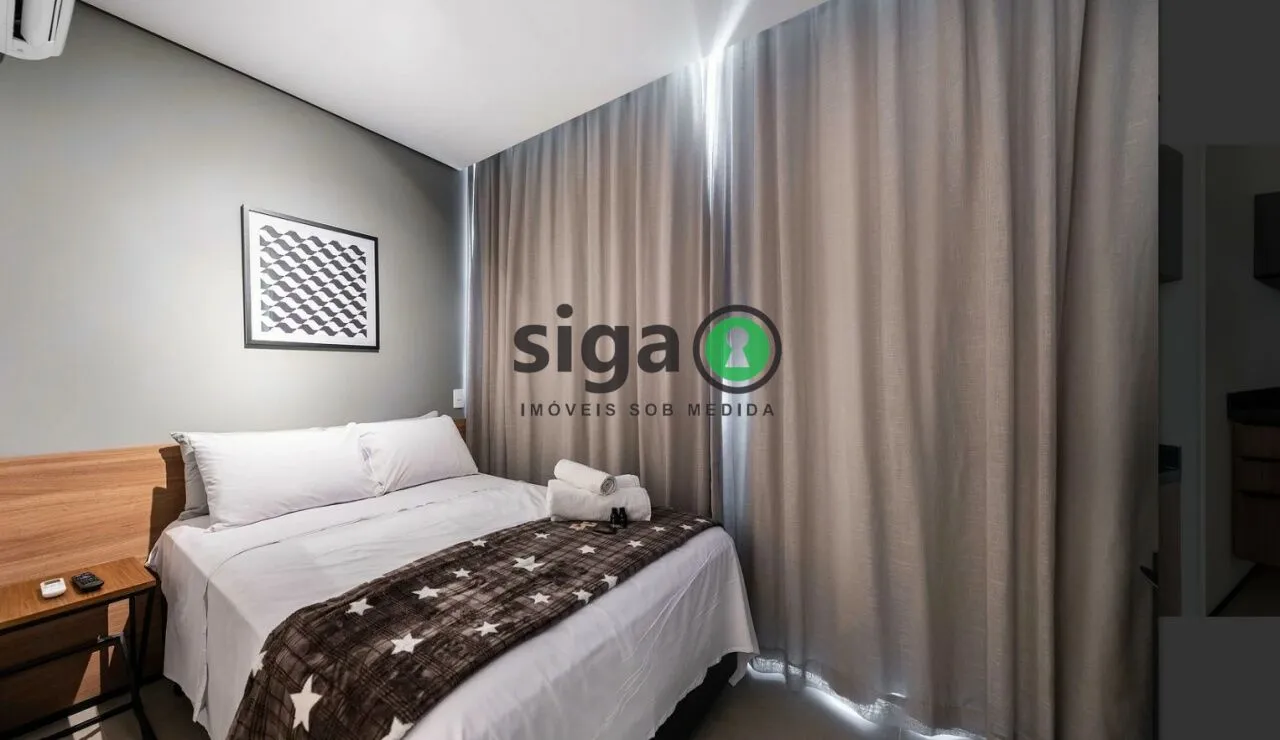 Imagem Apartamento Studio mobiliado para venda na Bela Vista, São Paulo - SP
