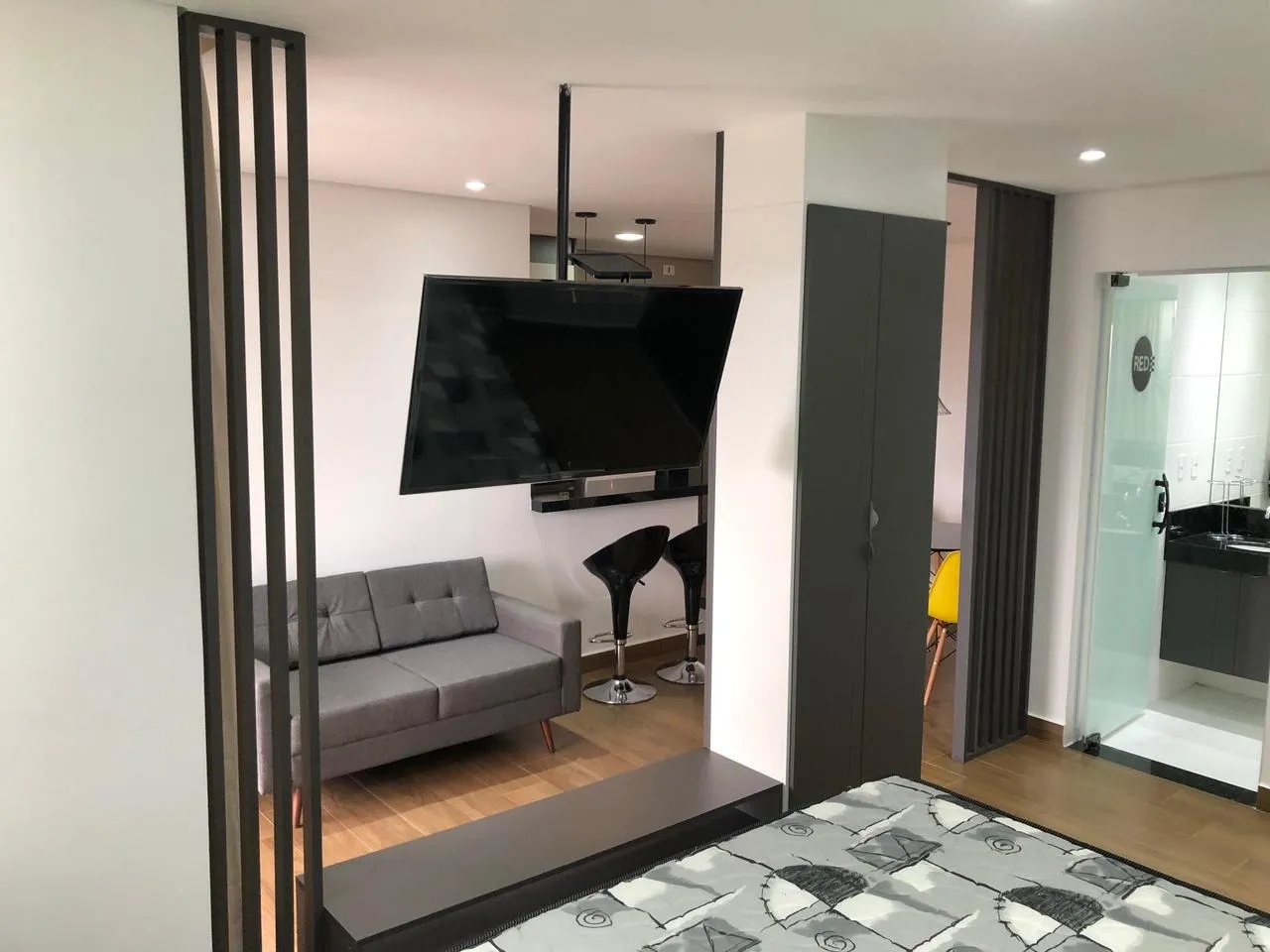 Imagem Apartamento para locação no Jardim América em Sorocaba-SP: 1 quarto, 1 suíte, 1 sala, 1 vaga de garagem ? 56m².