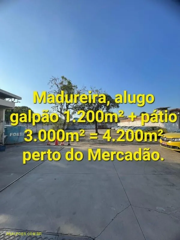 Imagem Galpão para Locação em RIO DE JANEIRO, MADUREIRA, 2 banheiros