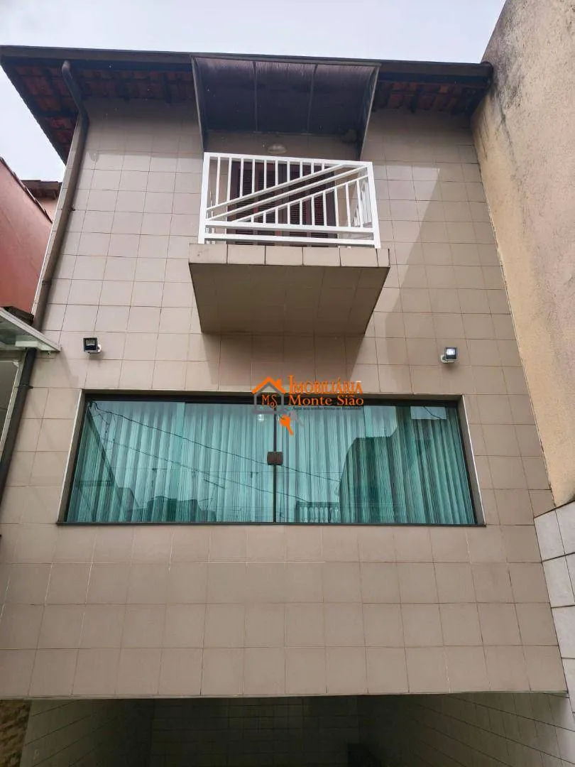 Imagem Sobrado à venda, 206 m² por R$ 830.000,00 - Jardim Valéria - Guarulhos/SP