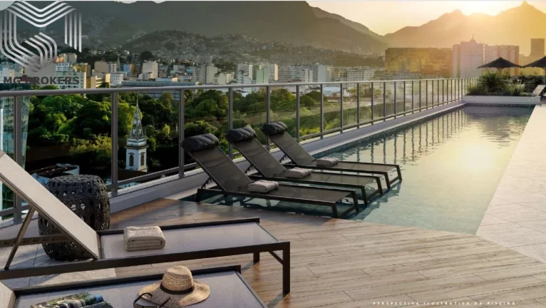 Imagem Apartamento à venda no Centro do Rio de Janeiro - 2 quartos, 1 sala, 54,50m² de área. Aproveite esta oportunidade!