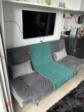 Imagem Imperdível! Apartamento à venda na Vila Olímpia, São Paulo-SP, 1 quarto, 1 suíte, 1 sala, 1 banheiro, 1 vaga, 28m².