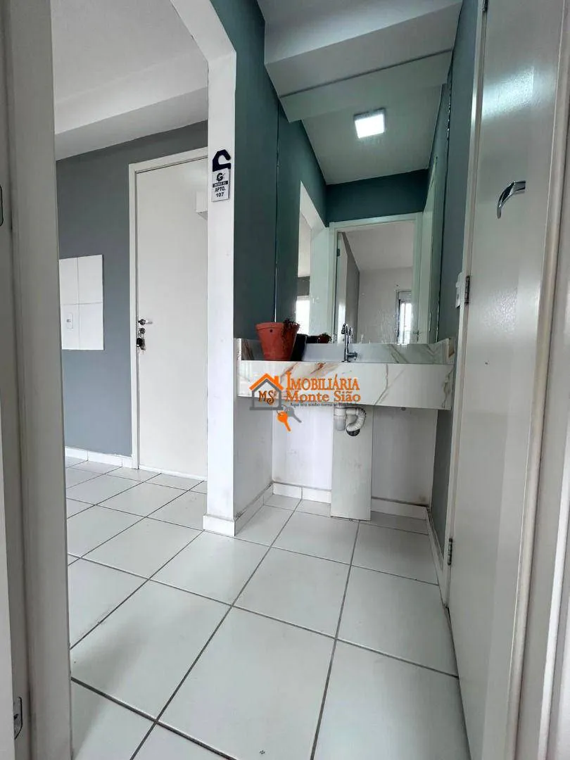 Imagem Apartamento com 2 dormitórios para alugar, 43 m² por R$ 2.320,00/mês - Jardim Adriana - Guarulhos/SP