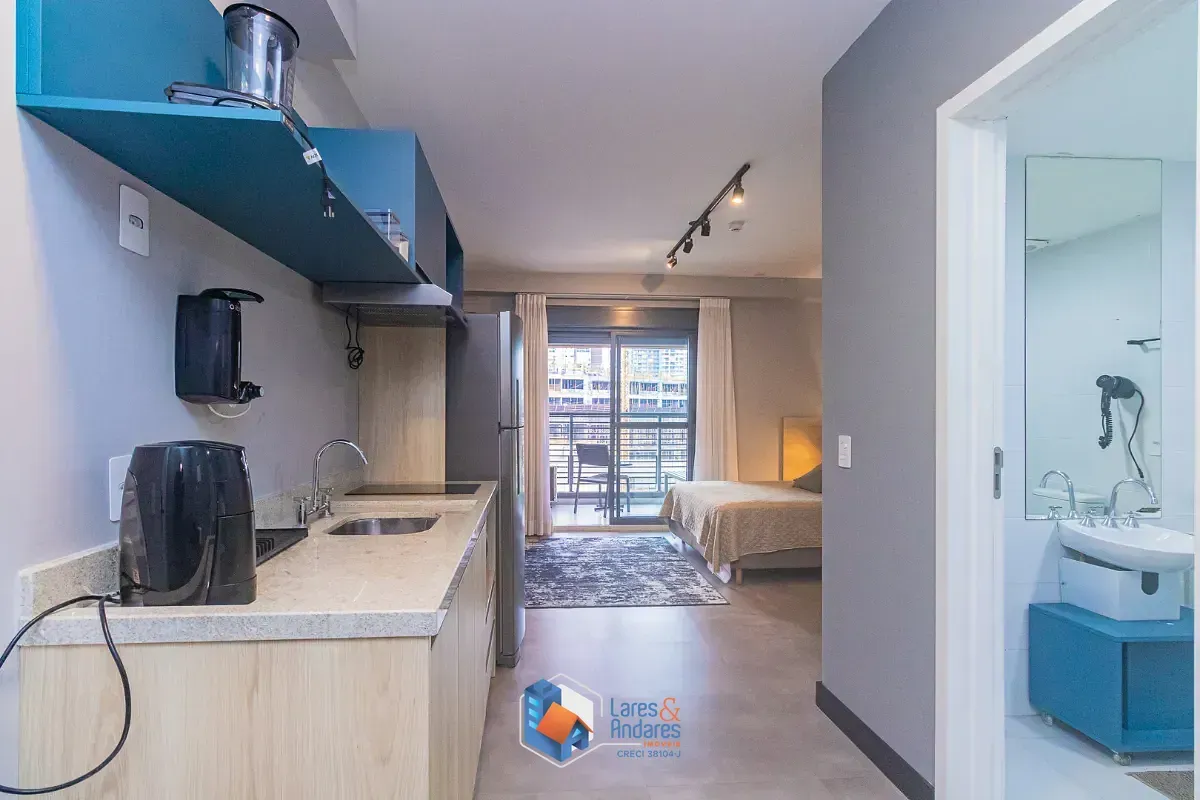 Imagem Studio para venda em Brooklin com 1 quarto, 35m²