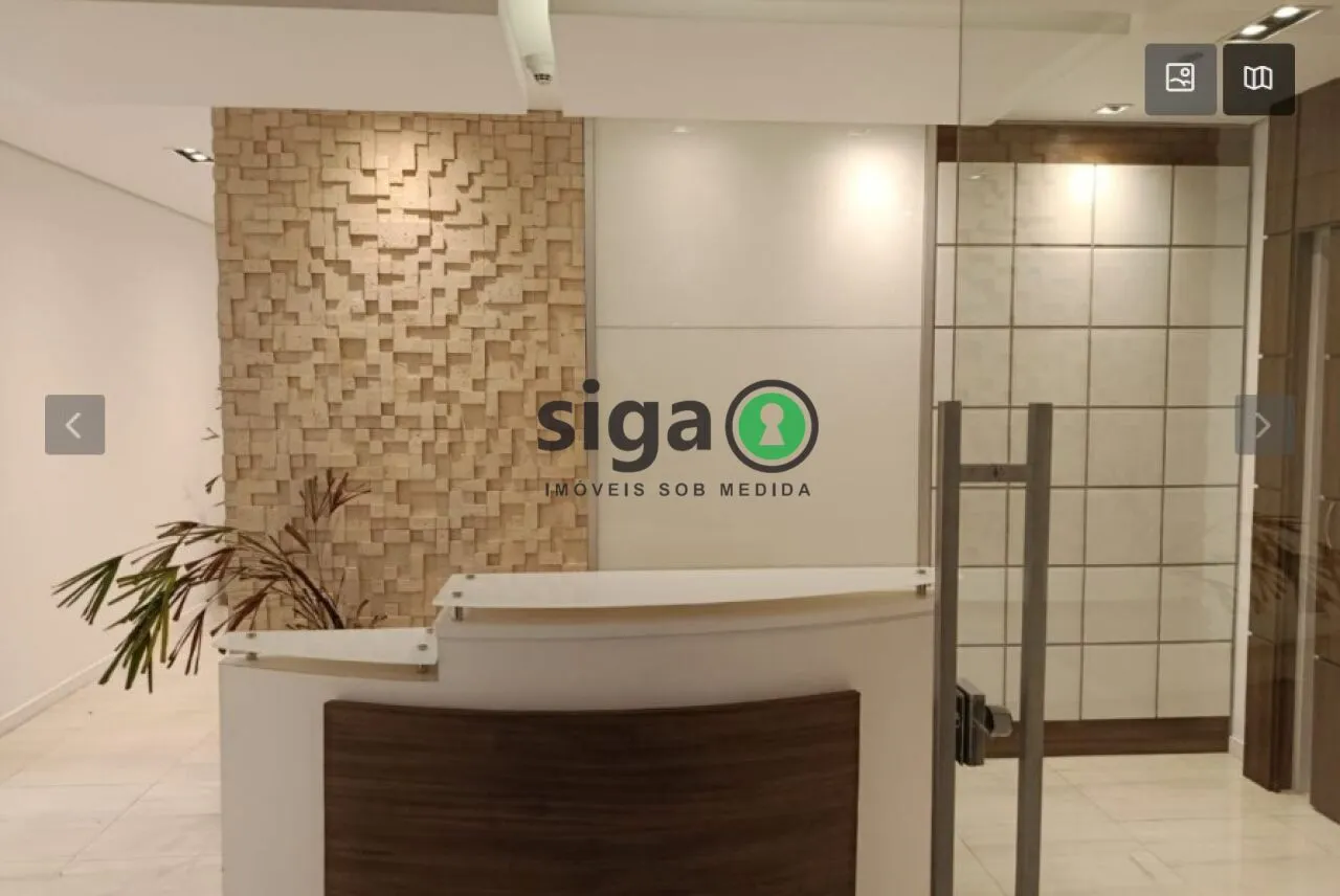 Foto do imóvel Conjunto Comercial/ Sala mobiliada para locação - Brooklin