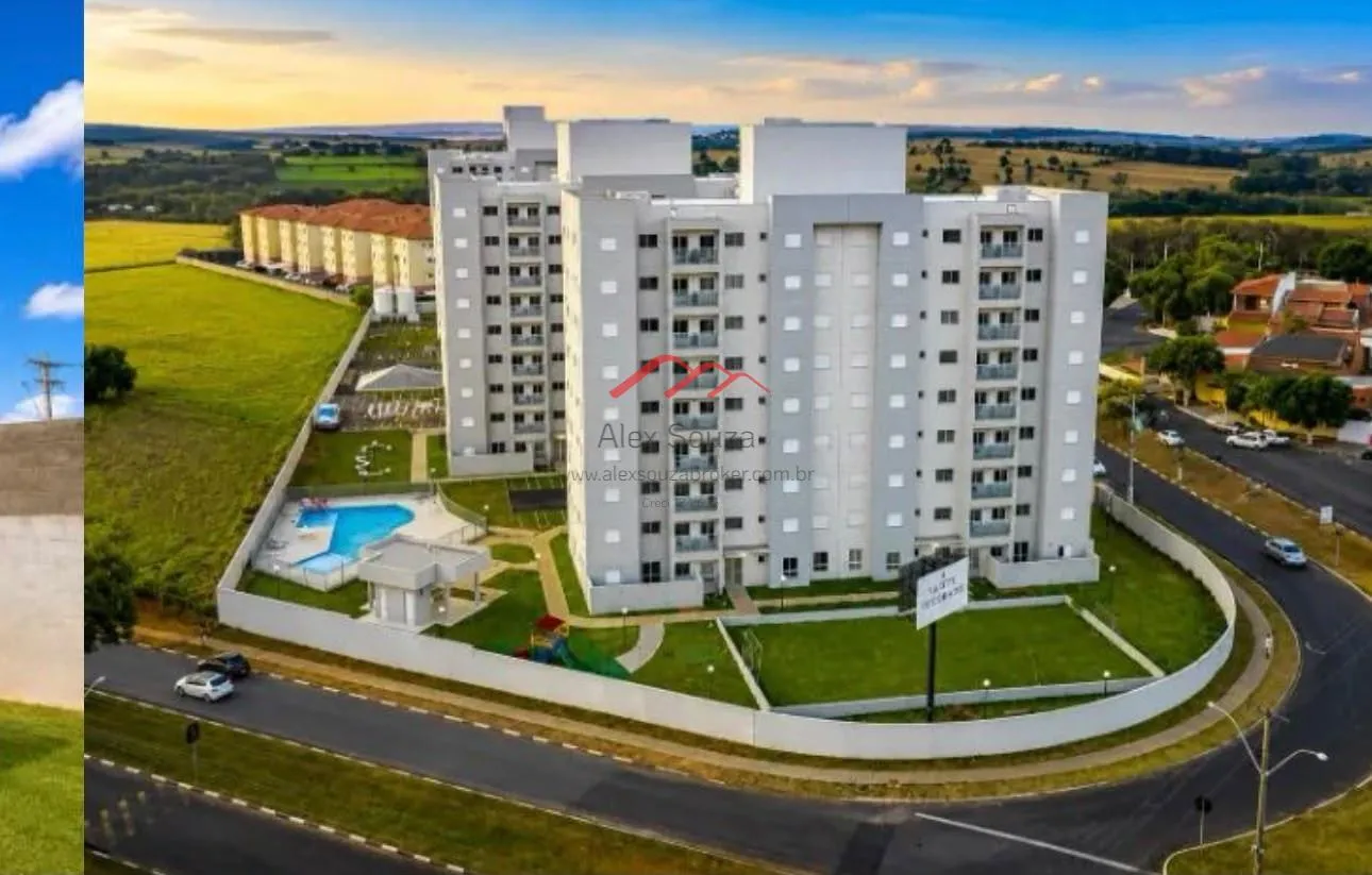 Imagem Apartamento para Venda em Paulínia, João Aranha, 2 dormitórios, 1 banheiro, 1 vaga