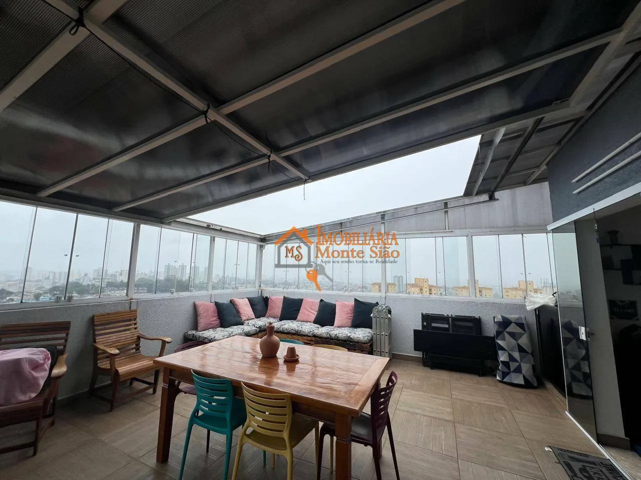 Imagem Apartamento Duplex com 3 dormitórios à venda, 120 m² por R$ 885.000,00 - Vila São Ricardo - Guarulhos/SP