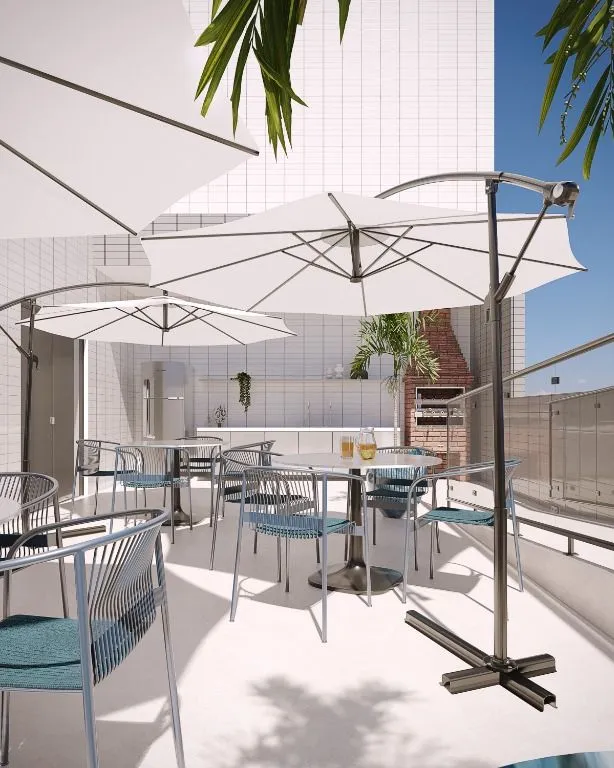 Imagem Apartamento com 2 dormitórios à venda, 51 m² por R$ 349.995,00 - Ponta de Campina - Cabedelo/PB