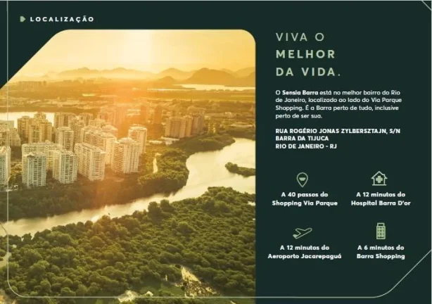 Imagem Apartamento para Venda em Rio de Janeiro, Barra da Tijuca, 2 dormitórios, 1 suíte, 2 banheiros, 2 vagas