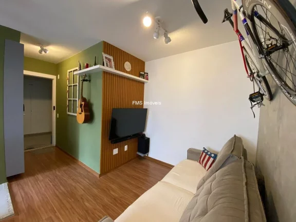 Foto do imóvel Apartamento à venda em São Paulo-SP, no Sacomã: 2 quartos, 1 sala, 1 banheiro, 1 vaga, 52m² de área.