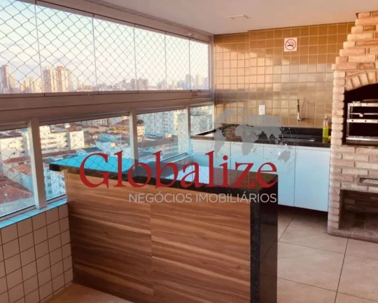 Imagem Lindo apartamento mobiliado com planejados 2 dormitórios sendo 1 suíte Garden localizado no bairro da Vila Belmiro em Santos (SP) por R$.1.490.000,00.
