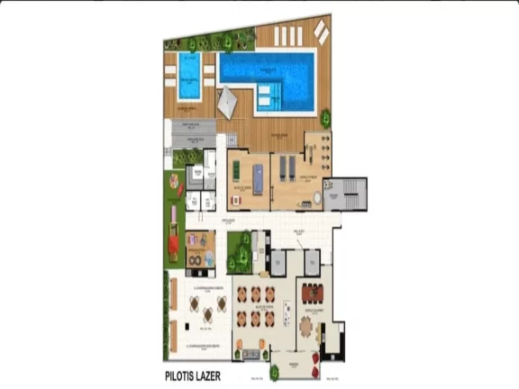 Imagem Apartamento com com 3 quartos e 2 suítes financiamento próprio no Edifico Art Life a venda na praia da cerca
