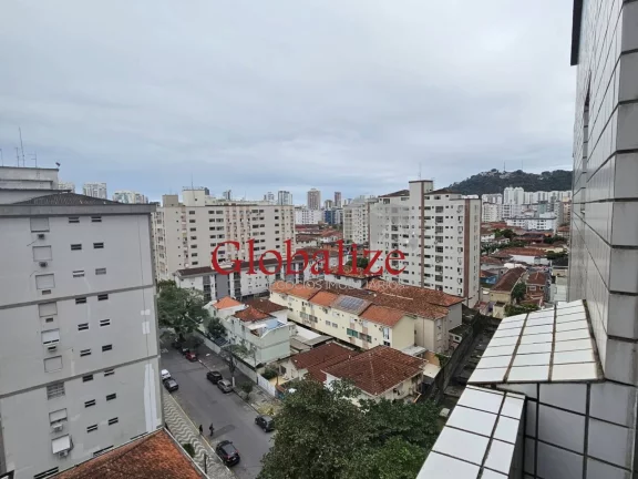 Imagem Apartamento à venda com 75m², 2 quartos, 1 suíte, vaga demarcada, sacada por R$560.000,00 no Campo Grande em Santos