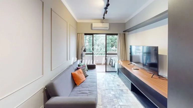 Imagem Flat disponível para locação no Madison Plaza Service no Jardim Paulista, com 80m², 1 dormitório e 1 vaga