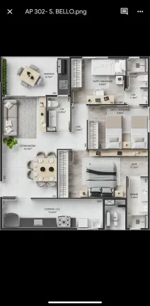 Imagem APARTAMENTO 2 E 3 QUARTOS COM SUITE EM JARDIM DA PENHA VITÓRIA
