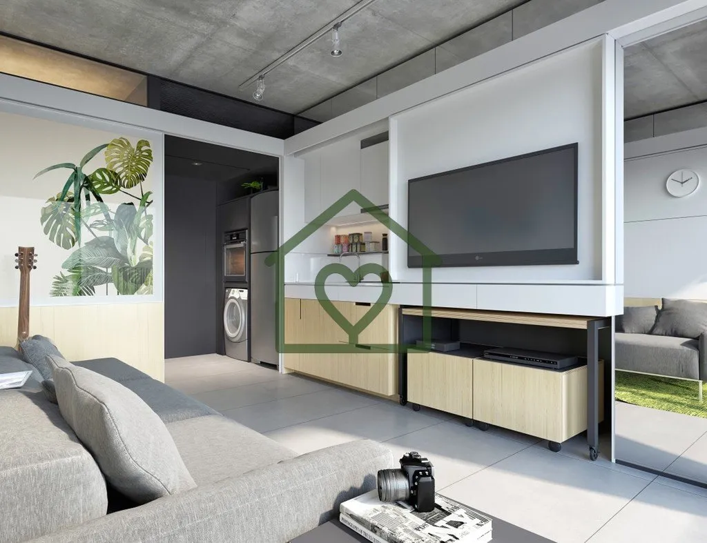 Imagem Pronto para morar. Visite os NOVOS DECORADOS. Studios de 28m² a 36m² privativos e coberturas duple...