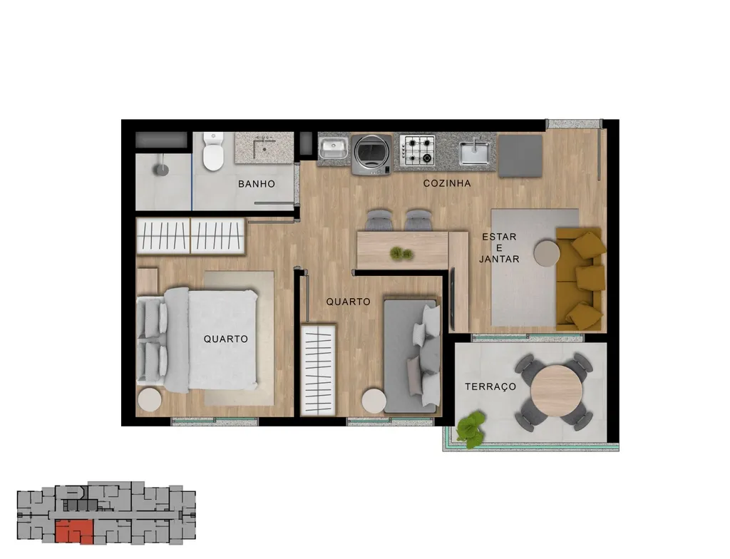 Imagem Projeto diferenciado com infraestrutura completa para você e sua família. Preço e disponibilidade...