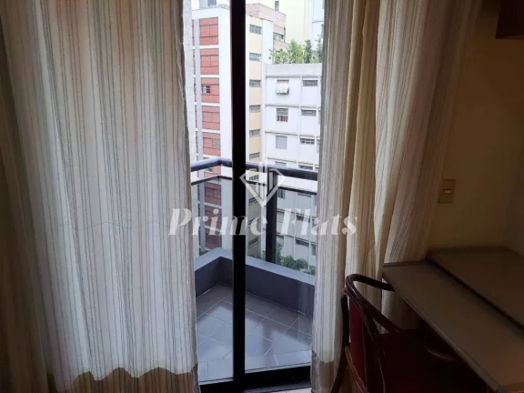 Imagem Flat disponível para venda no Hotel Massis na Consolação, com 48m², 1 dormitório e 1 vaga