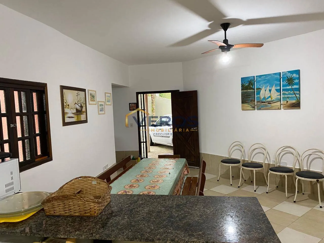 Imagem Casa com 3 quartos e quintal a venda na praia Massaguaçu pertinho do mar