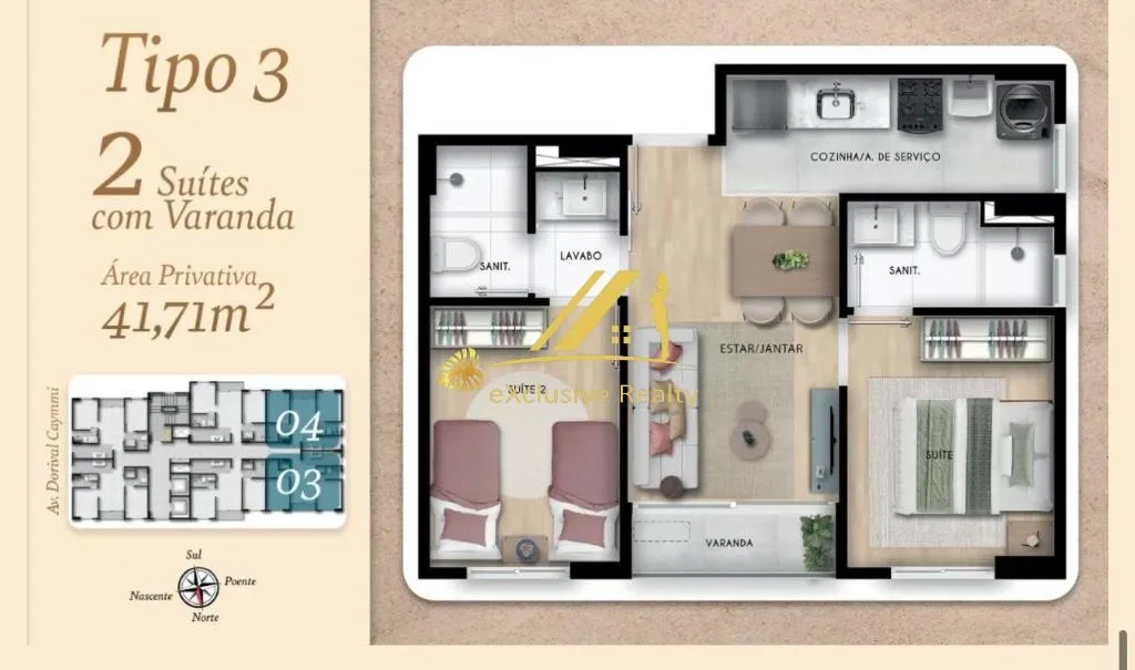 Imagem Apartamento RESIDENCIAL em Salvador - Bahia, Itapuã