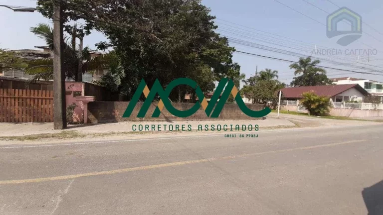 Imagem Terreno no Balneário Paese, frente asfalto e quadra mar. Único lote disponível para venda frente Rua Corvina