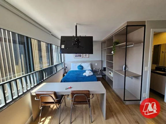 Imagem Studio com 1 dormitório para alugar, 29 m² - Auxiliadora - Porto Alegre/RS