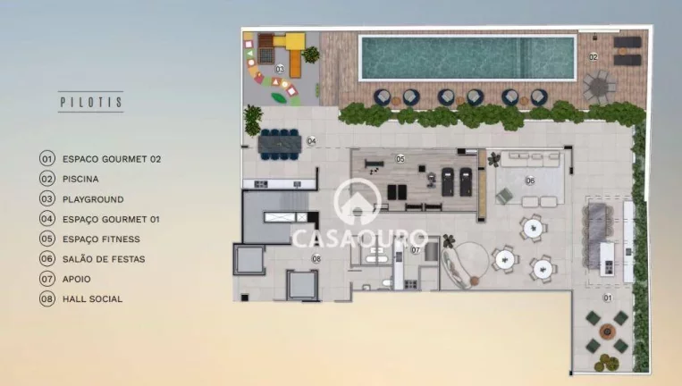 Imagem Cobertura com 3 suítes à venda, 266 m² - Santo Antônio - Belo Horizonte/MG
