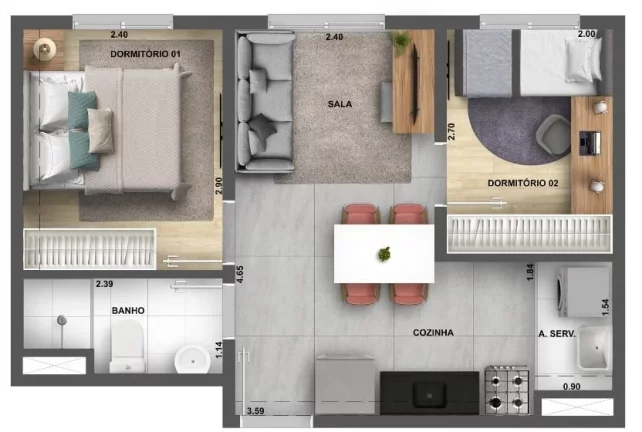 Imagem Apartamento em Butantã - São Paulo SP